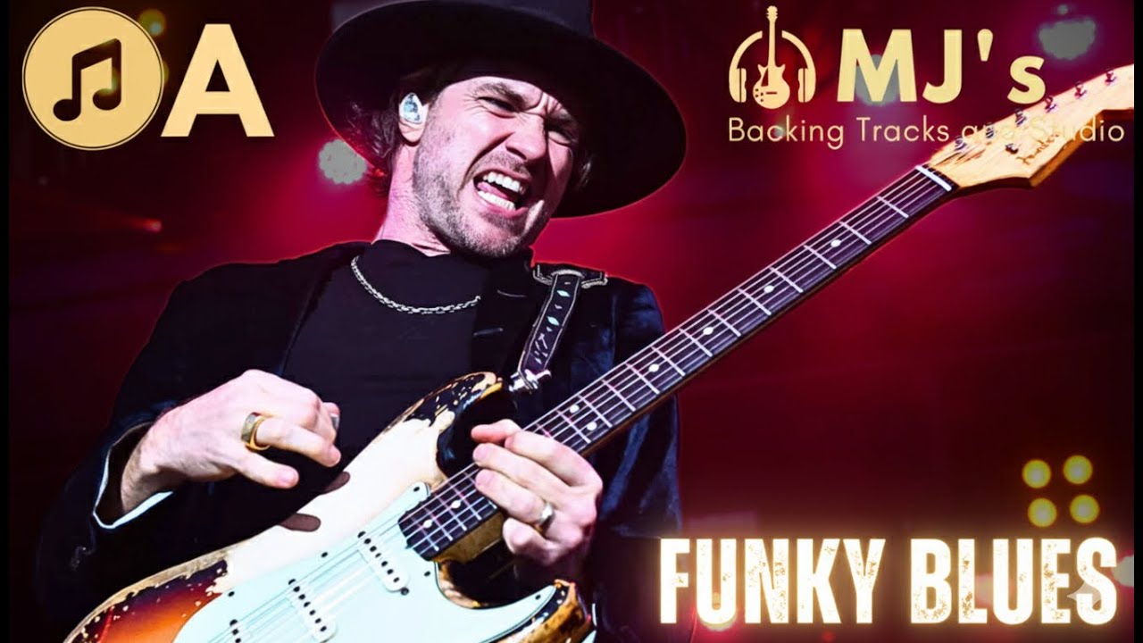 Funky Moving House Blues in A | Backing Track Jam