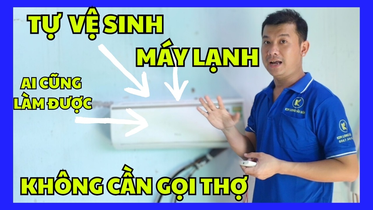 💥Cách Vệ sinh Máy Lạnh Đúng Chuẩn nếu chưa biết rõ như thế này thì không nên vệ sinh tránh hư máy