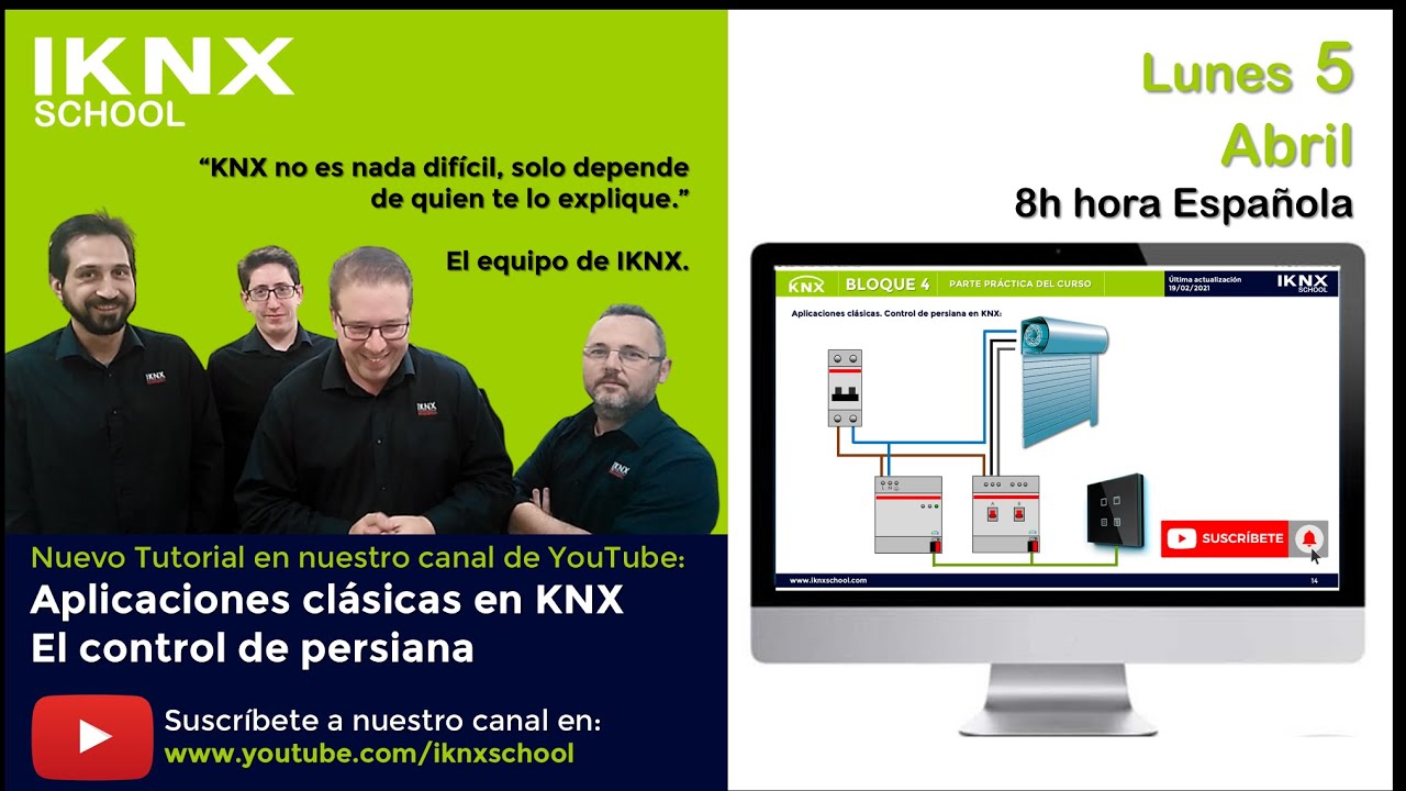 TIPS KNX Nº159. Aplicaciones clásicas en instalaciones. El control de persiana.