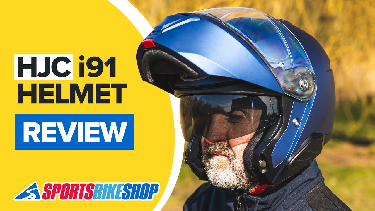 HJC i91 flipfront motorcycle helmet review - Sportsbikeshop