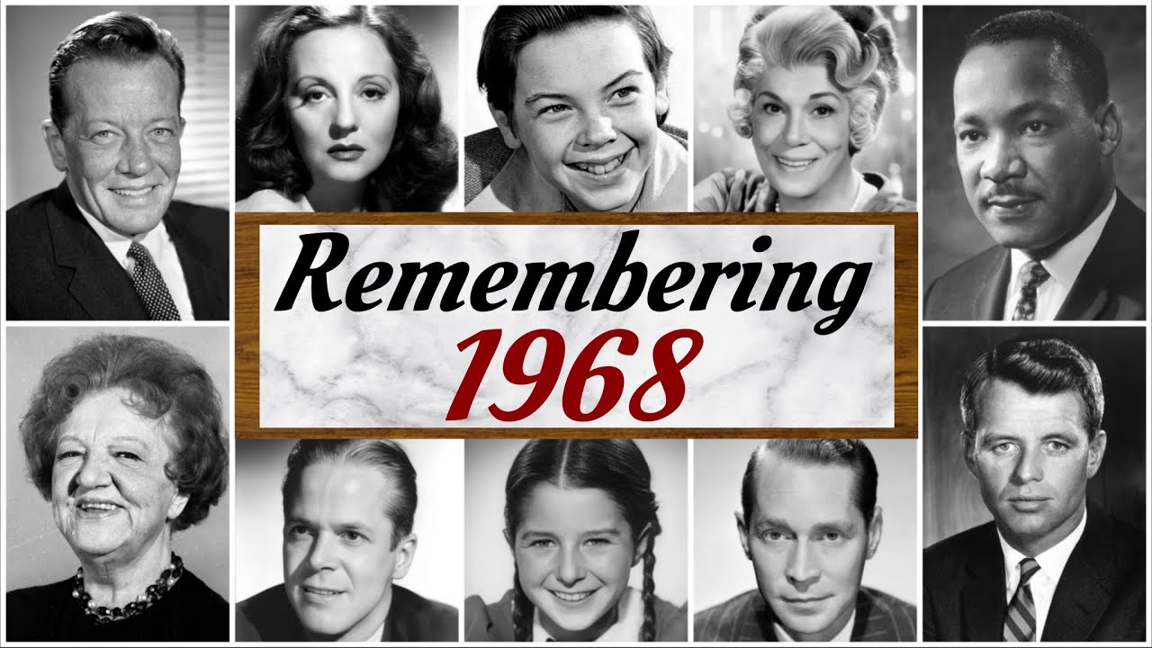 1968 Obituaries: Remembering Hollywood Celebrities Who Died in 1968