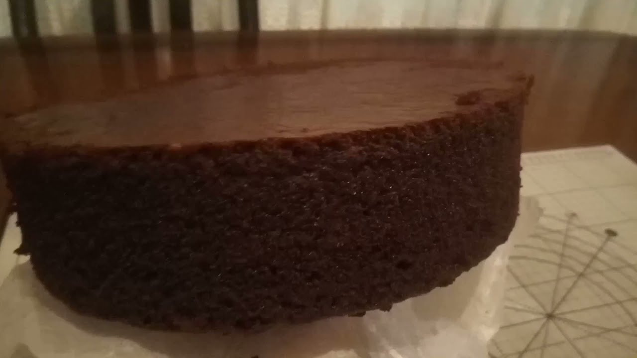 ŞIFON BISKVIT. БИСКВИТ ШИФОНОВЫЙ ШОКОЛАДНЫЙ.