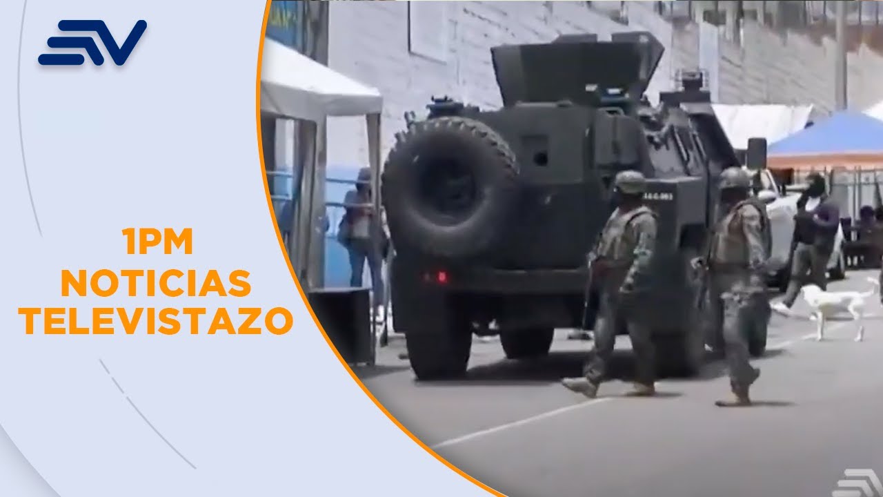 50 militares y tanqueta blindada resguardaron a Mayra Salazar  | Televistazo | Ecuavisa