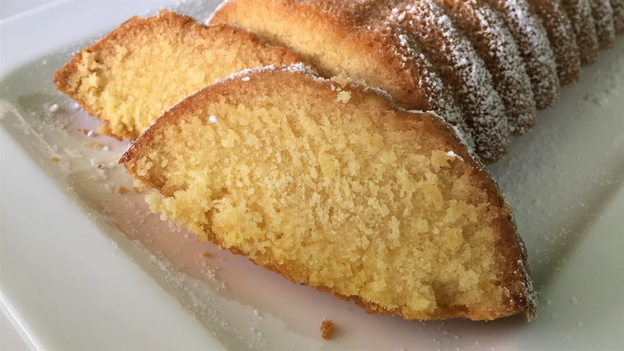 Torta No Stress all' arancia senza uova, senza latte, senza burro, senza glutine.