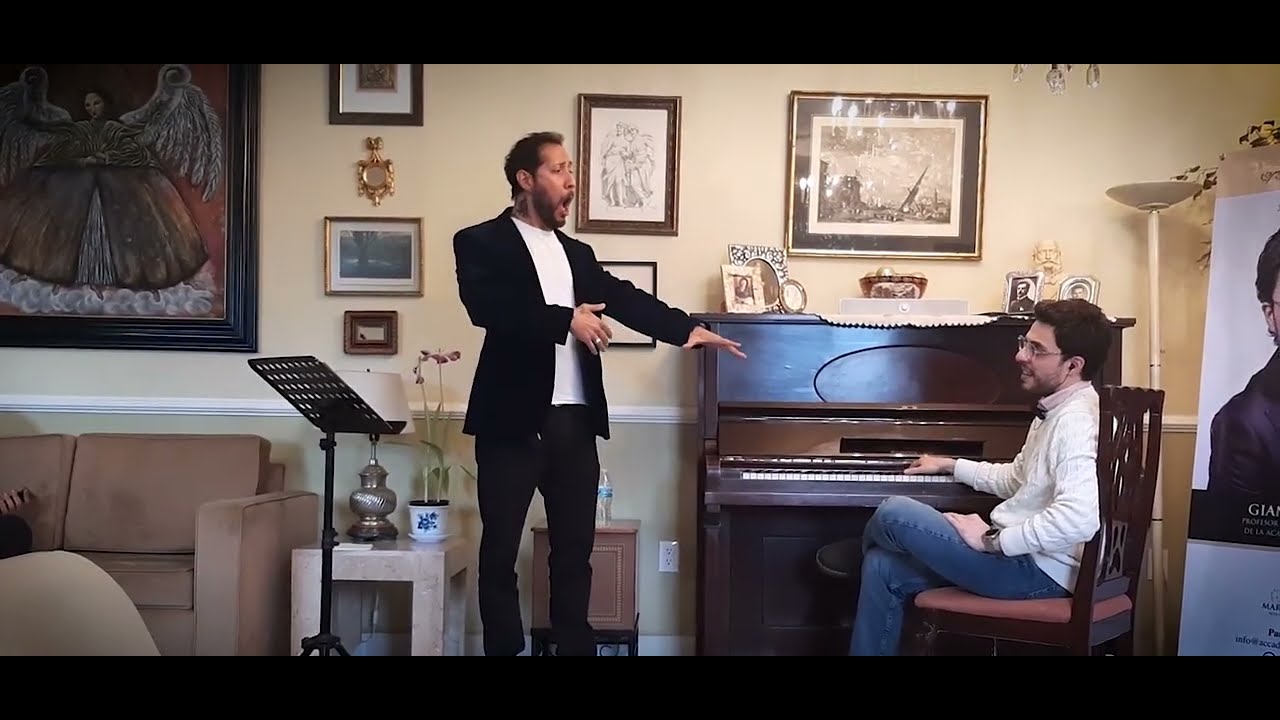 VOCAL WARMUP, Bass-Baritone Singer, Blazko Scaniglia + Giancarlo Mari.