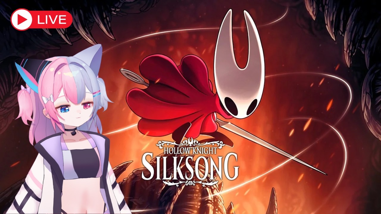 ⌈Vtuber⌋ En busca del final de todo - Hollow Knight: Silksong
