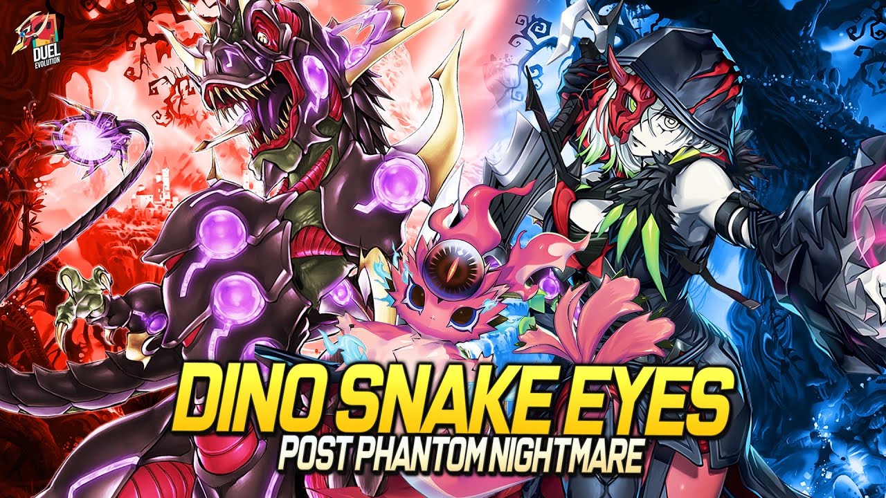 Deck Dinosaur Snake-Eyes Deck| EDOPRO | Replays 🎮 + Decklist ✔️