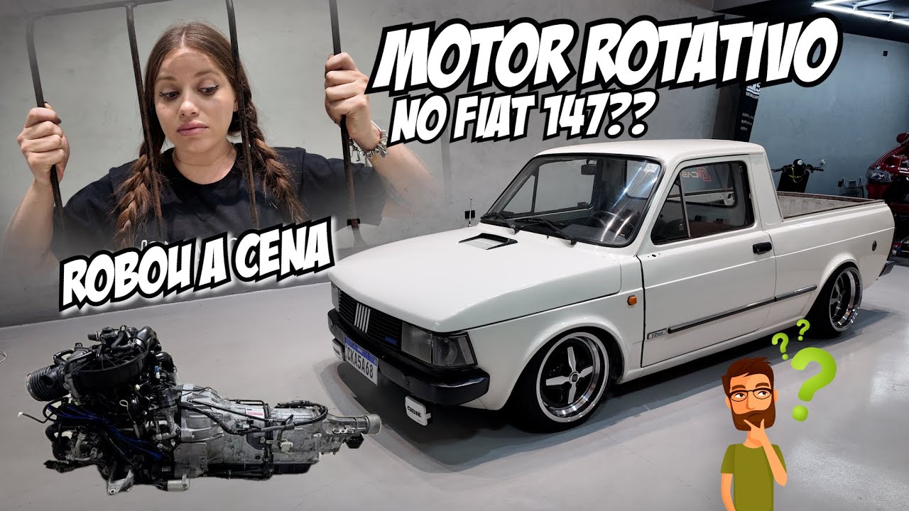 FIAT 147 DA LEKA / NOVAS ATUALIZAÇÕES / FAROL CIBIE / SEM INSULFILM