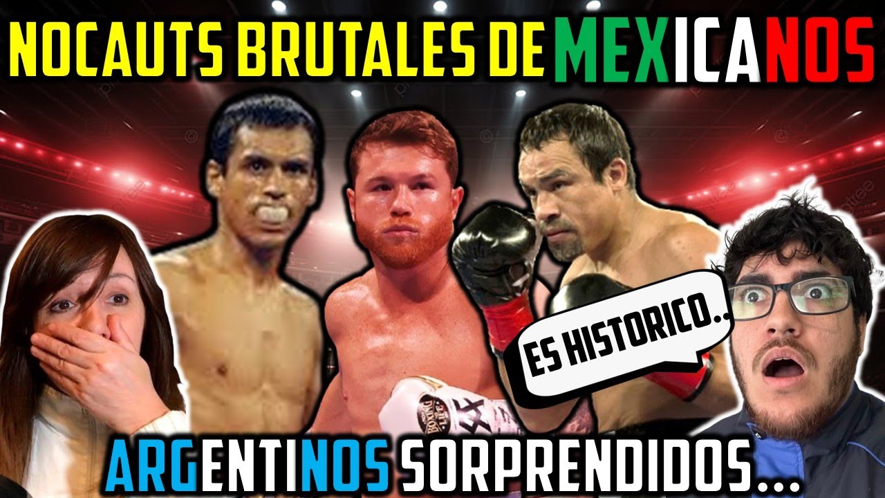 ARGENTINOS REACCIONAN a los NOCAUTS mas BRUTALES de BOXEADORES MEXICANOS! EL ULTIMO ES UNA LOCURA!