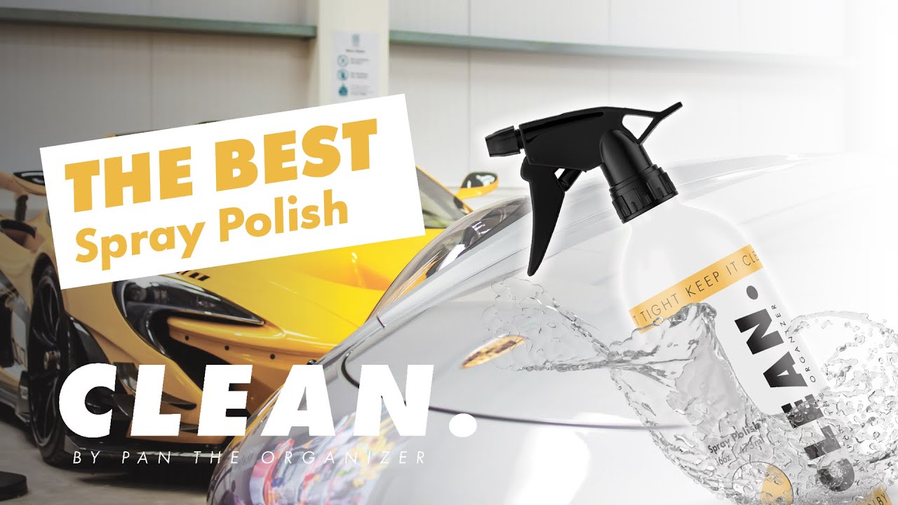 CLEAN By Pan The Organizer Spray Polish! Cutting & Polishing Power