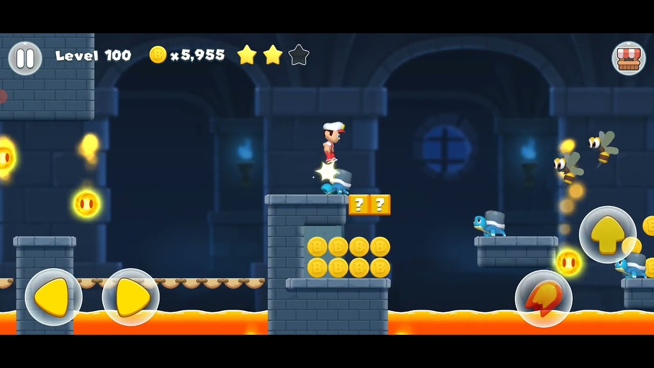 Super Tony's 3D world Boss Level 100