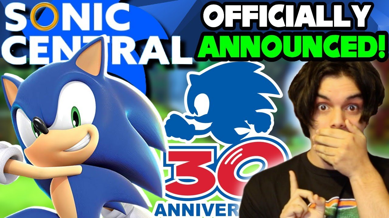 Sonic Central Officially Announced! - 30th Anniversary Games, Projects & More (Insane Reaction)