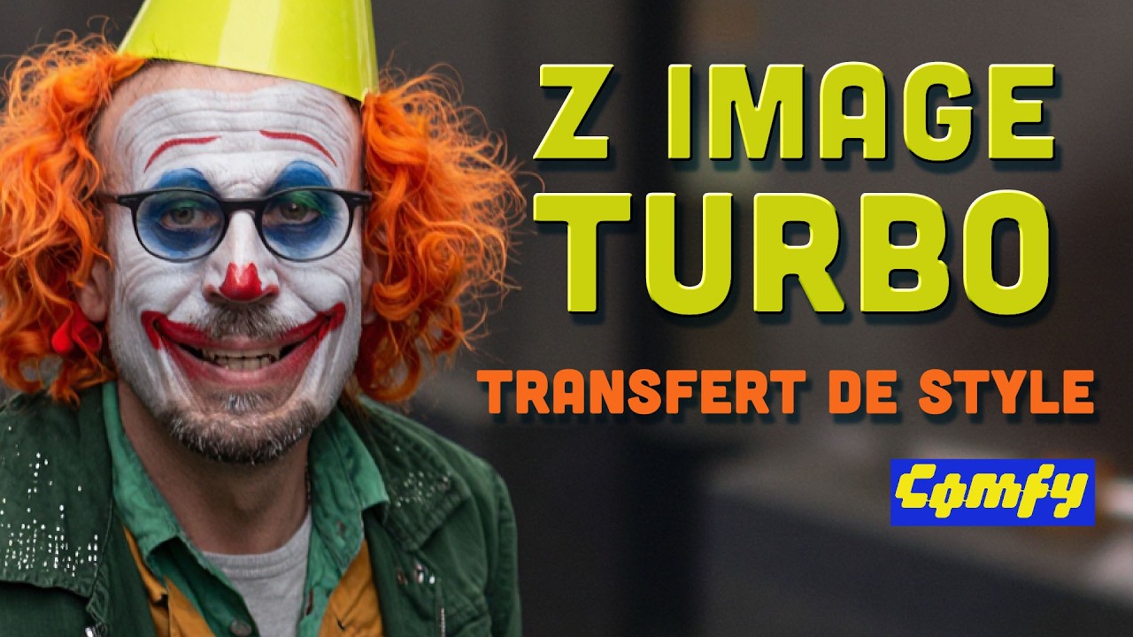 Transferez des styles d'image avec Z Image turbo dans Comfyui