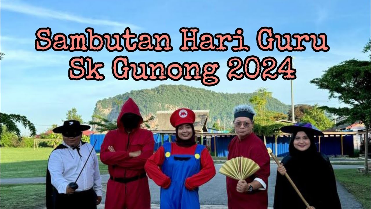 Sambutan Hari Guru Sk Gunong 2024