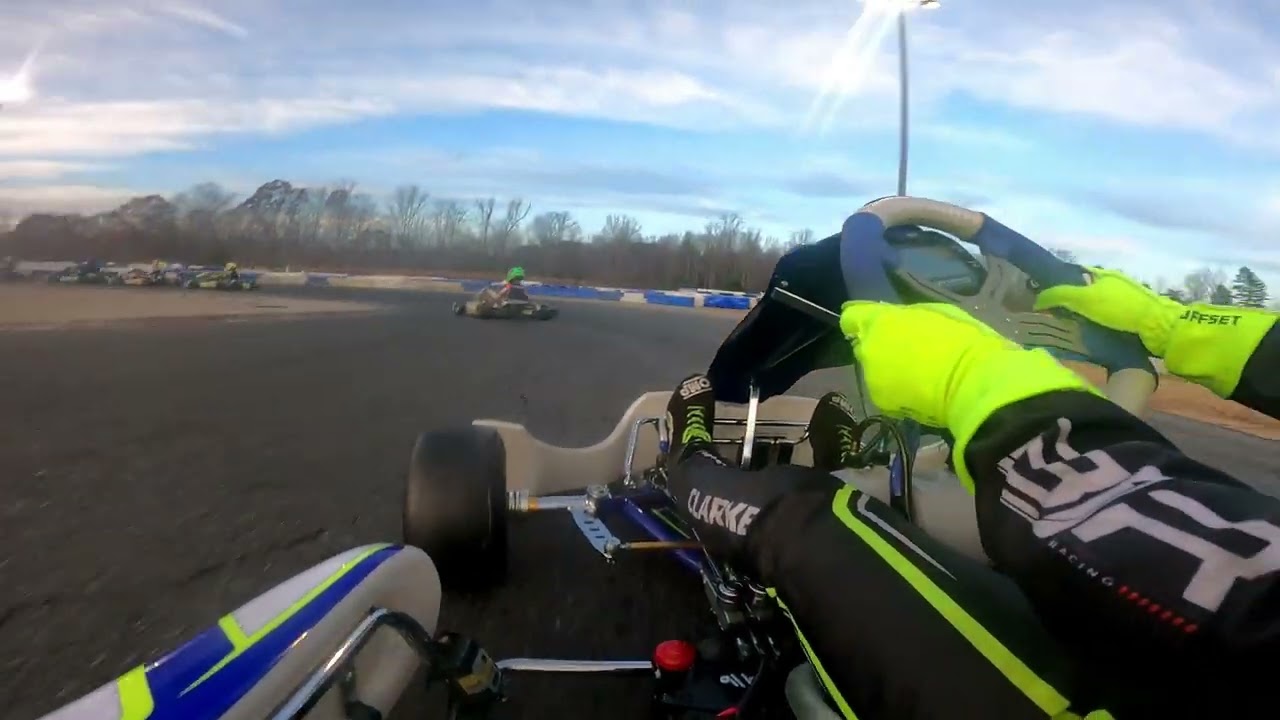 Trackhouse Motorplex round 13 KA senior final onboard Jared Clarke until GoPro shuts off