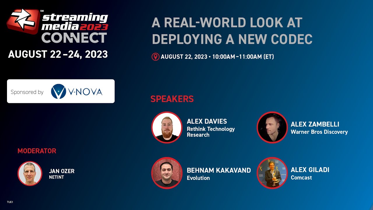A Real World Look at Deploying a New Codec