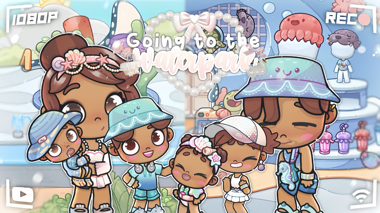 Going to the waterpark! 🎀✉️ || *with voice* || avatar world.
