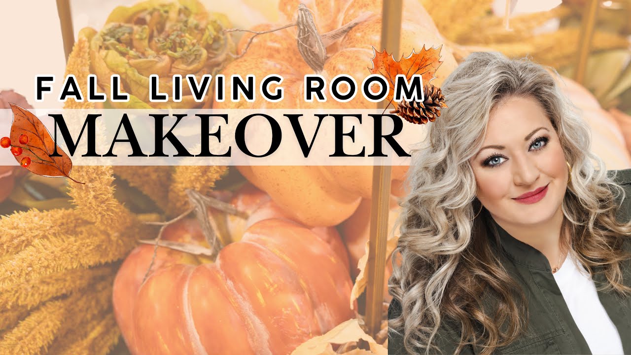 Fall Living Room Makeover 🍂 Easy DIY Decor Tips with Amber Marie | Cozy Autumn Home Ideas 2025