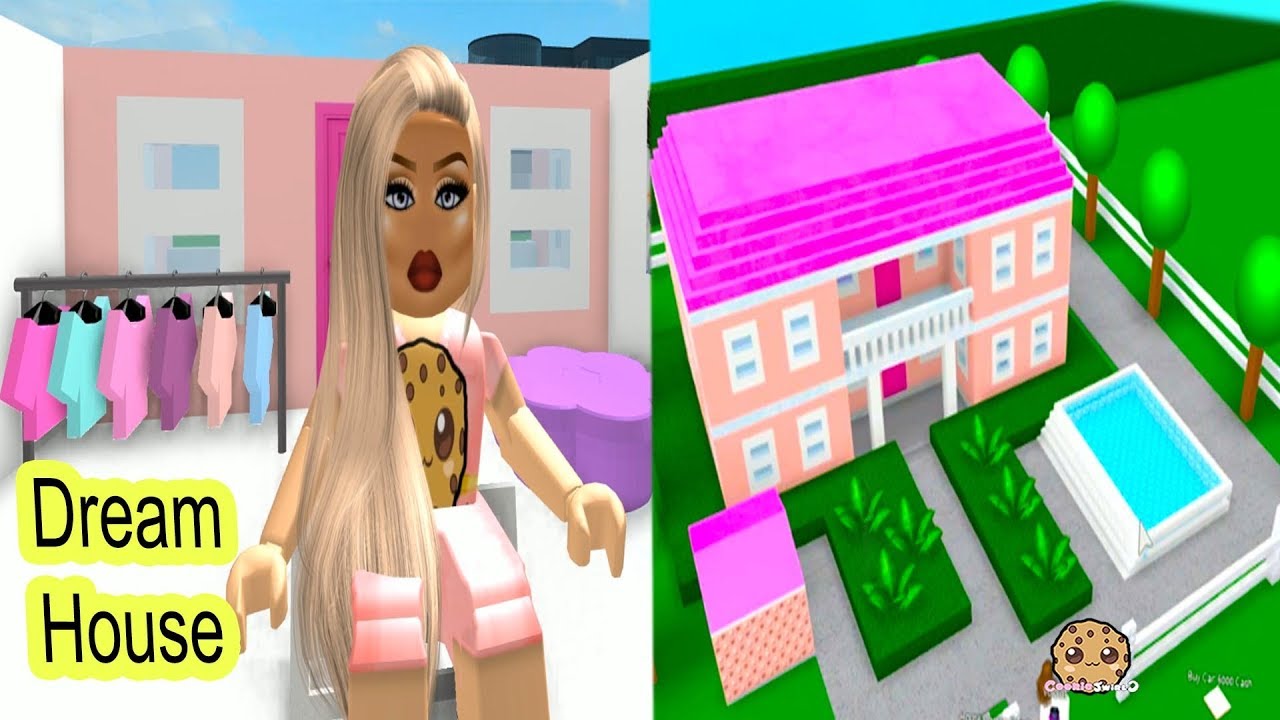 Building My Own Barbie Dream House !!! Let's Play Roblox Game Video