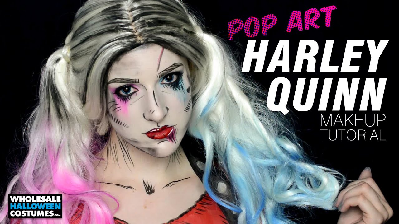 HARLEY QUINN MAKEUP TUTORIAL ft. Caitlyn Kreklewich | #WHCdoesSFX