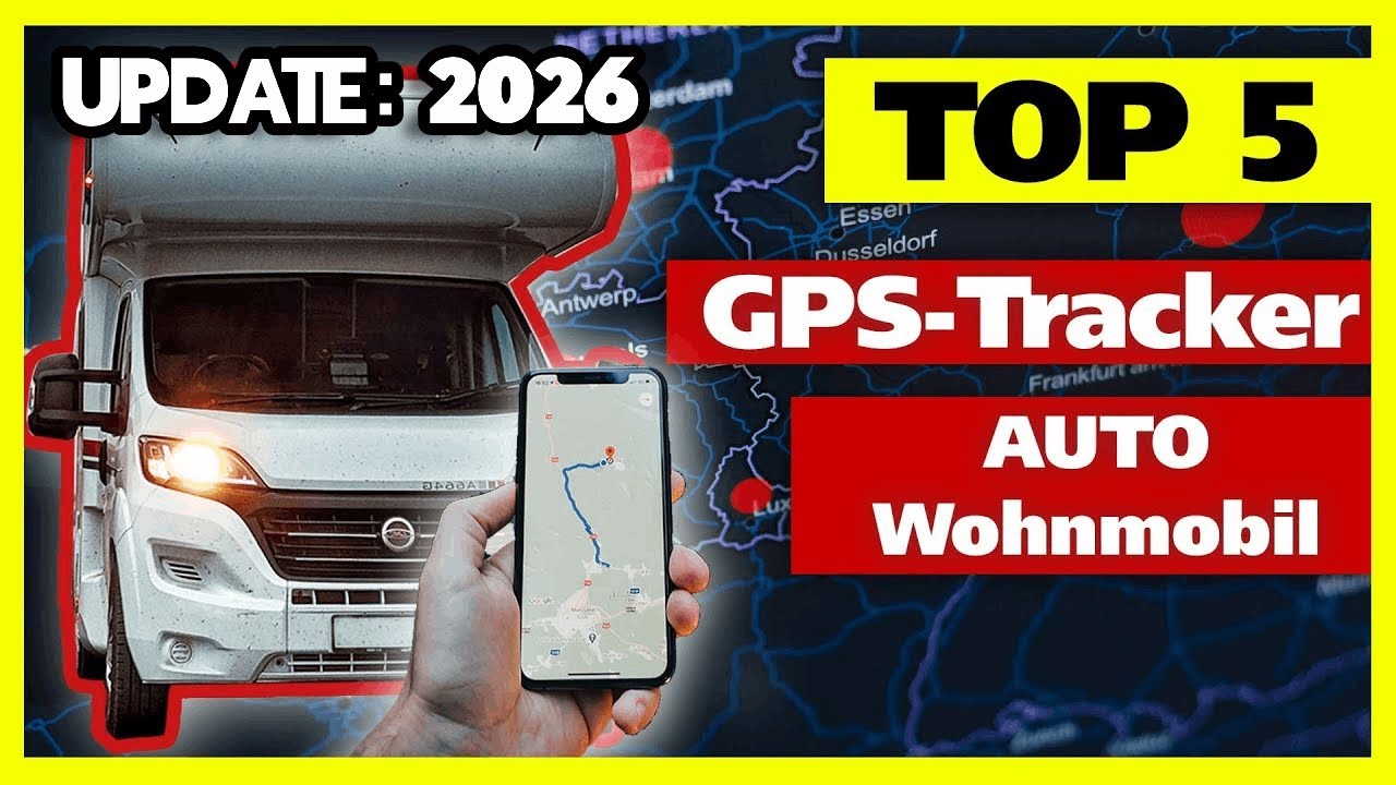 TOP 5 GPS Tracker für Auto & Wohnmobile ohne Abo im Test 2026!