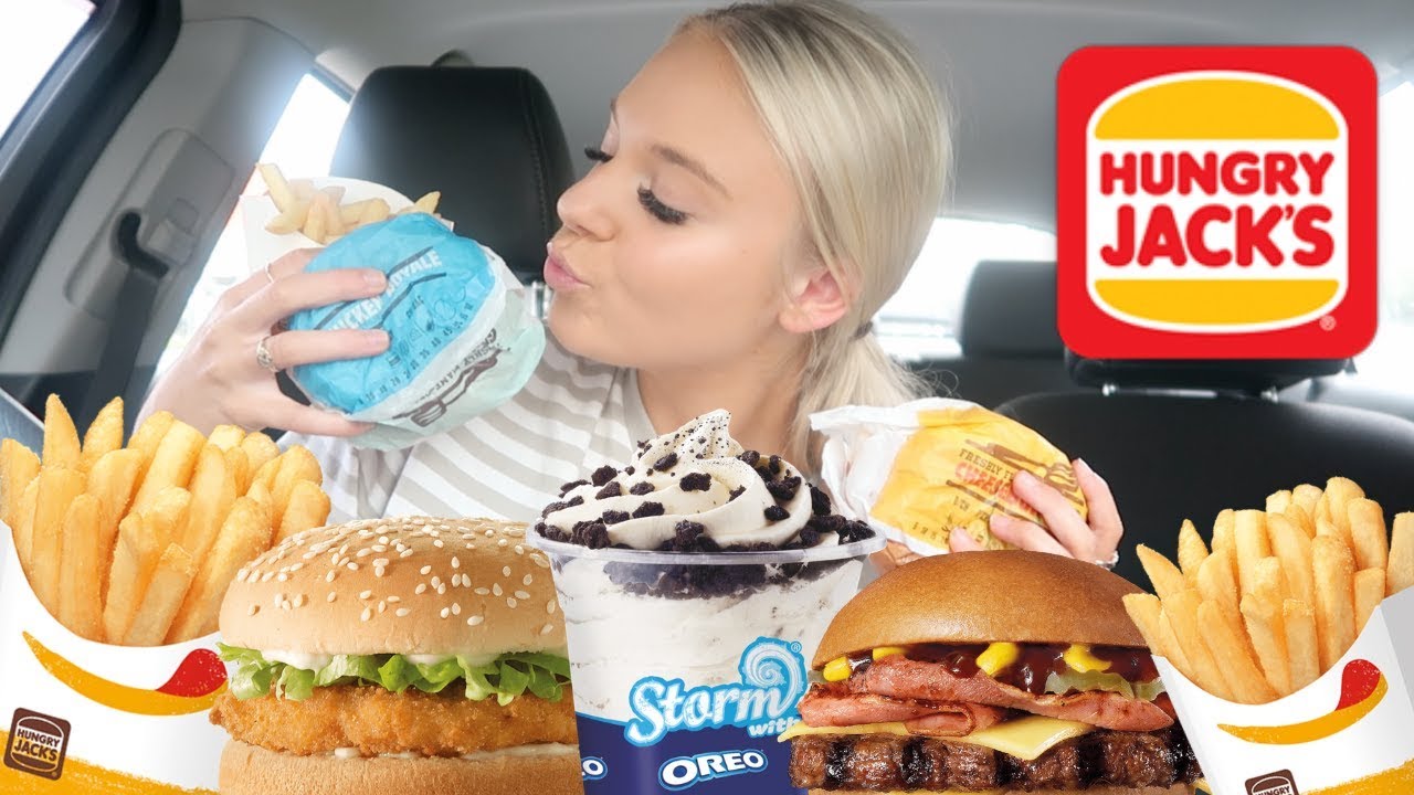 HUNGRY JACKS MUKBANG | WATCH ME EAT!