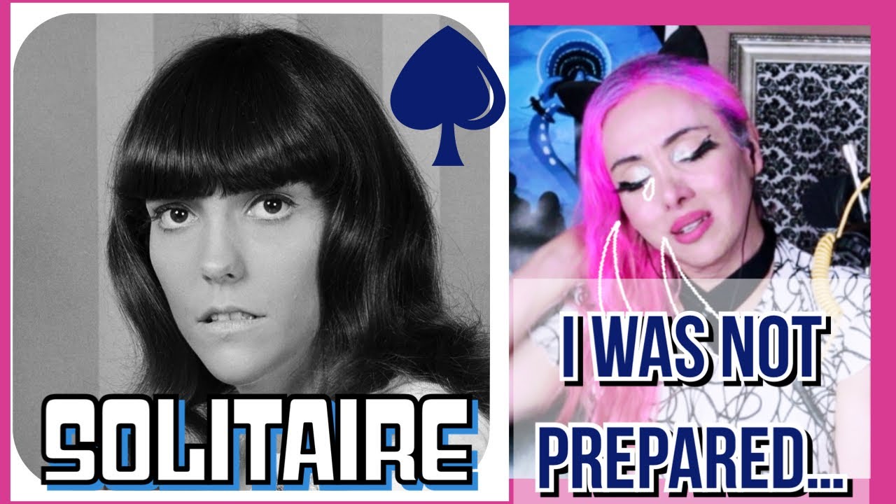 CARPENTERS First Time REACTION- “SOLITARE”