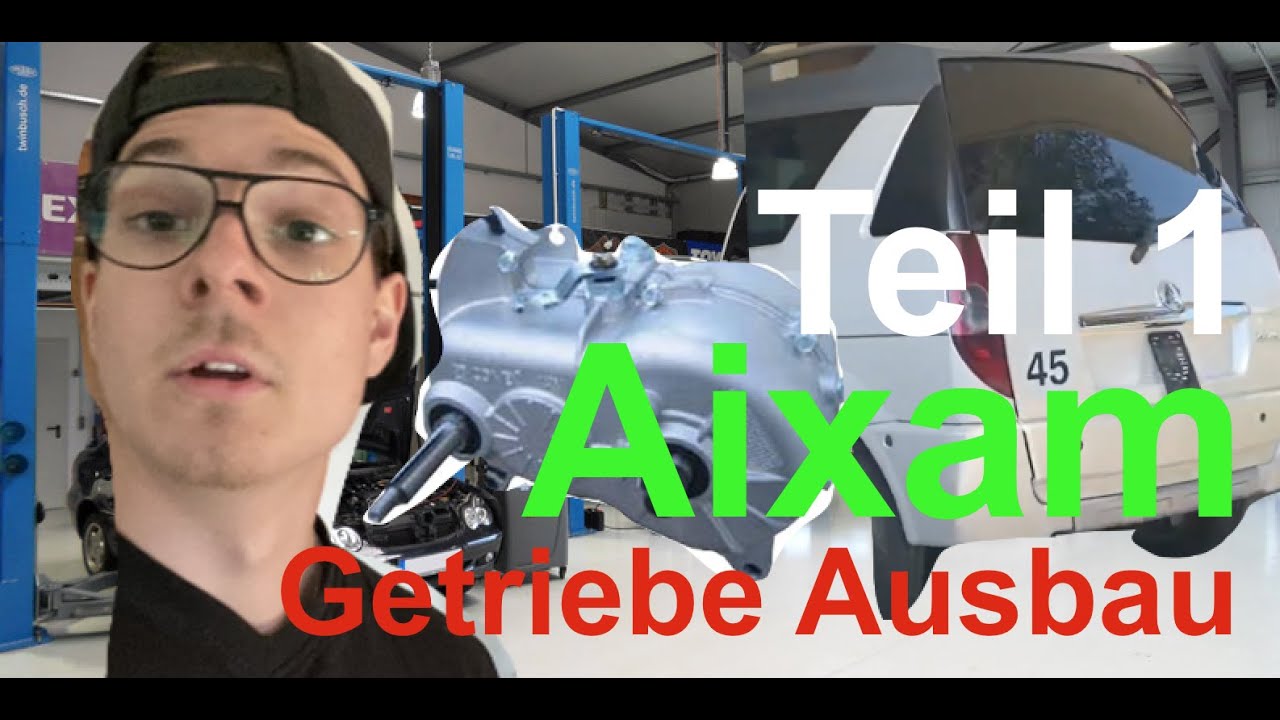 Aixam Getriebe Ausbauen TEIL 1