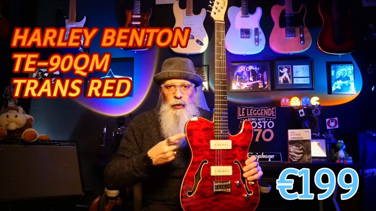 HARLEY BENTON TE90QM TRANS RED