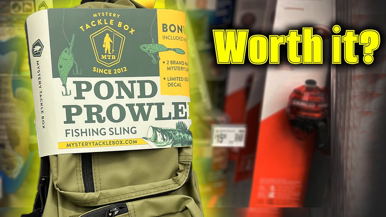 *НОВИНКА* Сумка-слинг Mystery Tackle Box Pond Prowler (стоит ли того?)