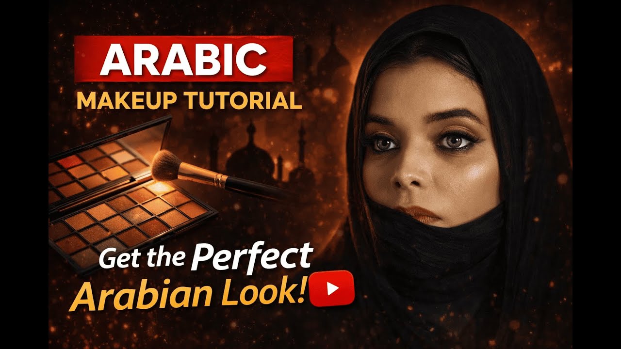 Arabic Makeup Tutorial | Full Glam Middle Eastern Makeup Look | Step-by-Step