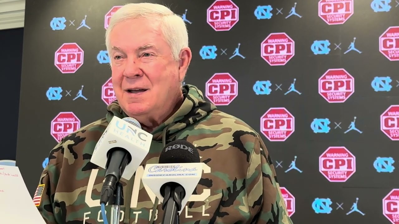 UNC Mack Brown Game Week Press Conference: Wake Forest | Inside Carolina Interviews