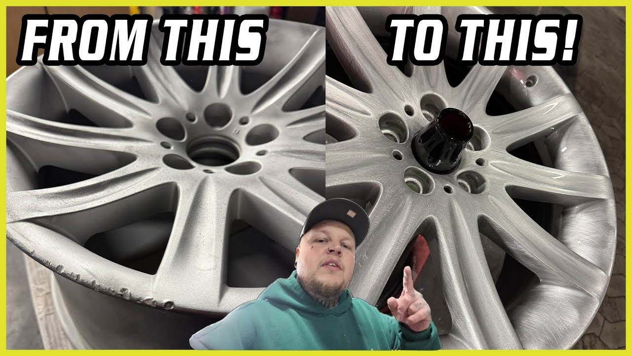 Fette Optik! Neuer Look für die Felgen vom BMW E61! DIY Felgen Reparatur | ultraviolence_gang