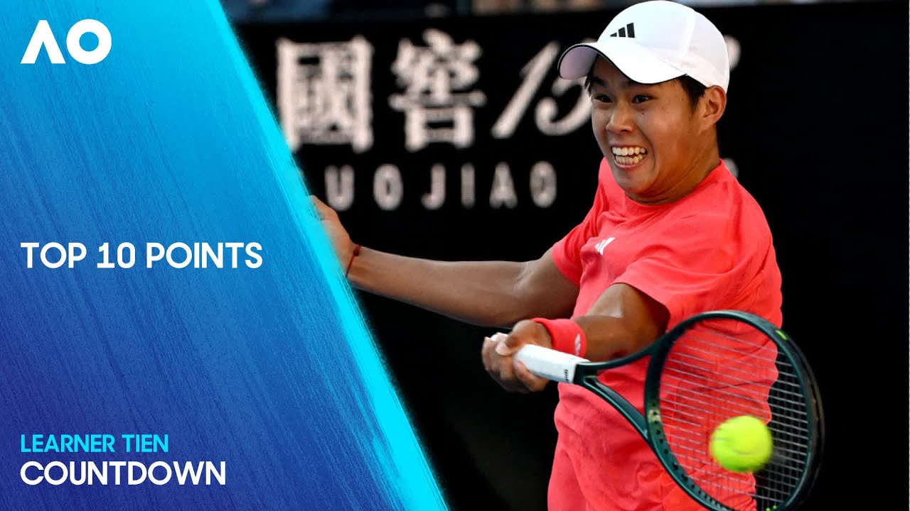 Learner Tien | Top 10 Points | Australian Open 2025