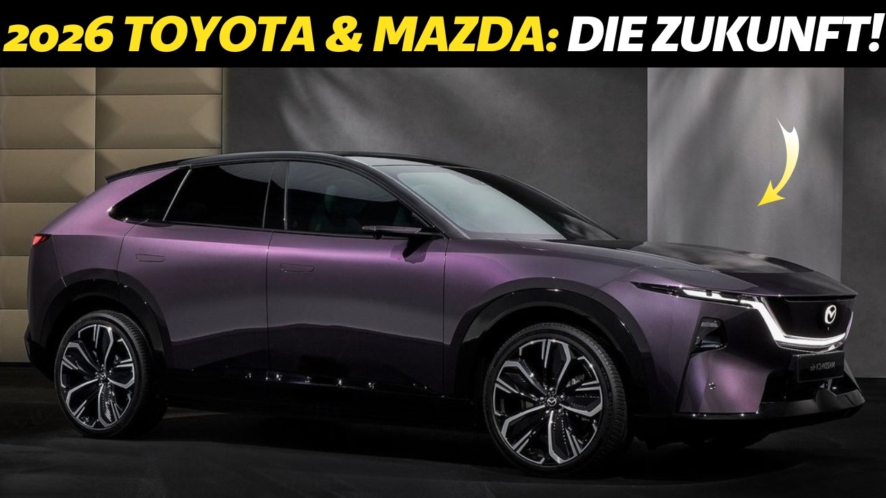 4 Toyotas & 2 Mazdas: Diese SUVs sprengen 2026 den Markt!