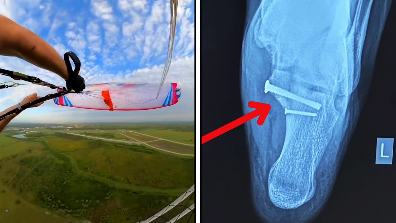 Paramotor Pilot SURVIVES Worst Possible Failure!