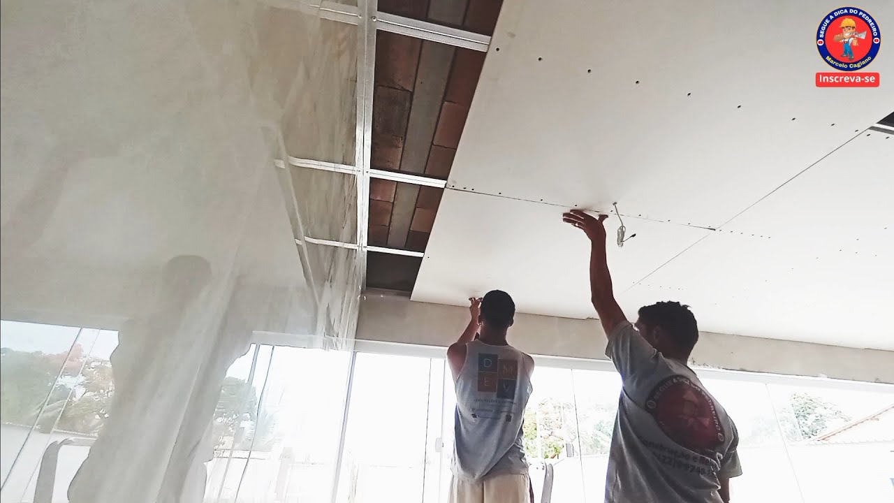 Rebaixamento de teto em drywall, passo a passo!