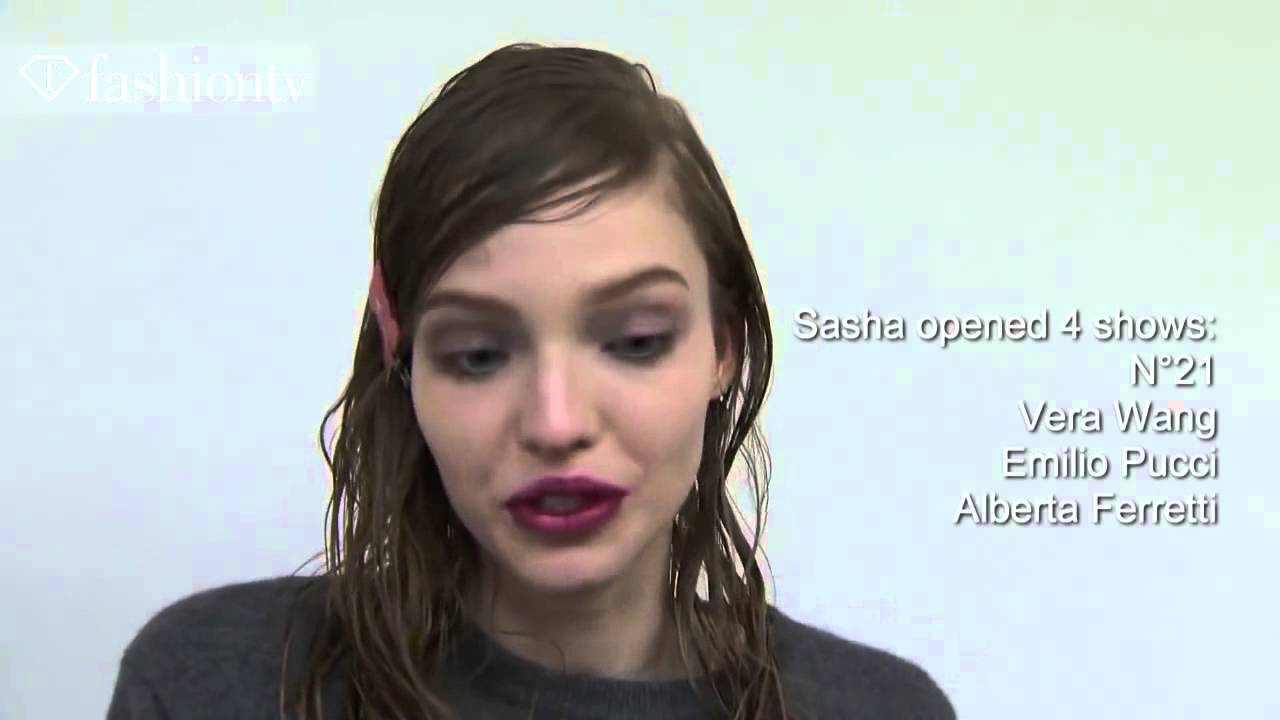 First Face Interview  Sasha Luss, Fall Winter 2013/14