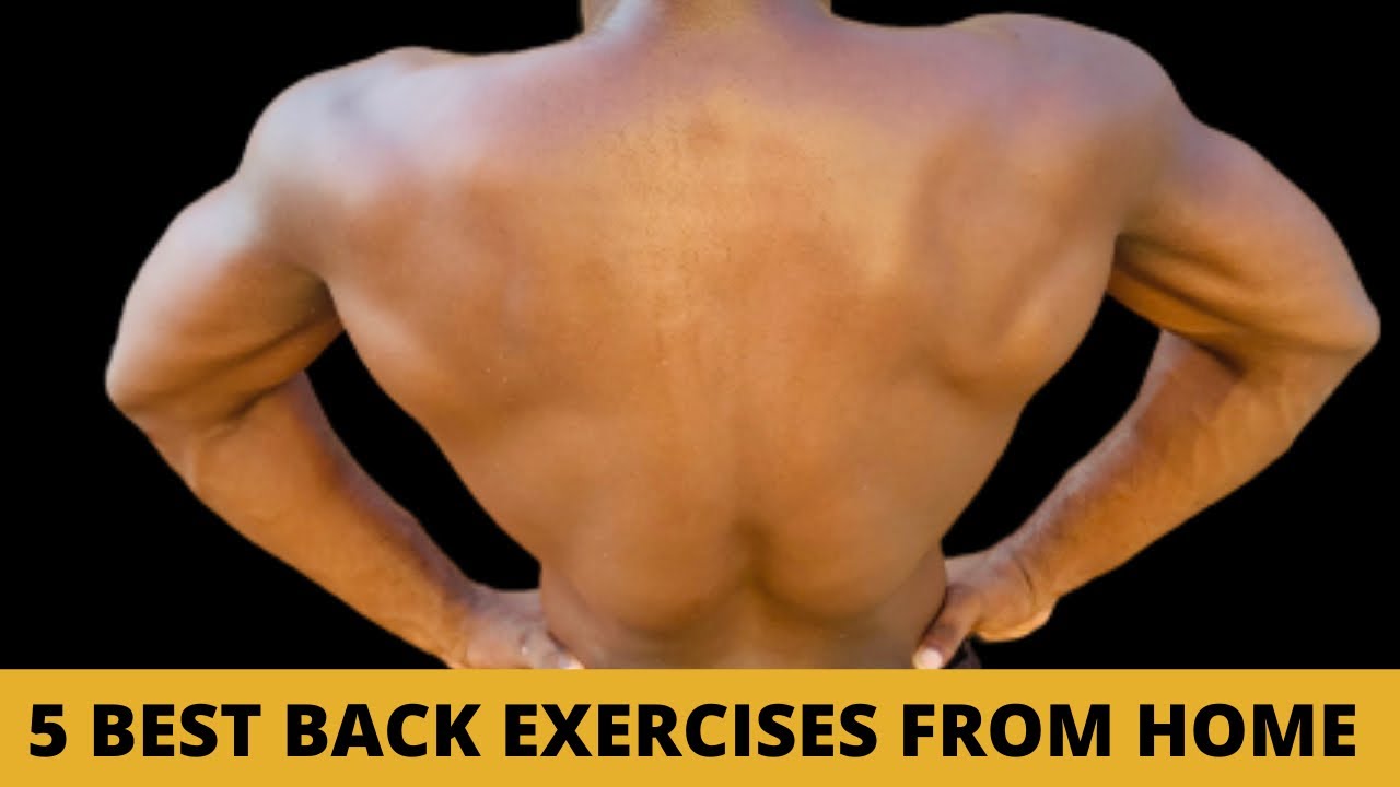 BIG BACK WORKOUT AT HOME (NO GYM EQUIPMENT) | Home Exercises