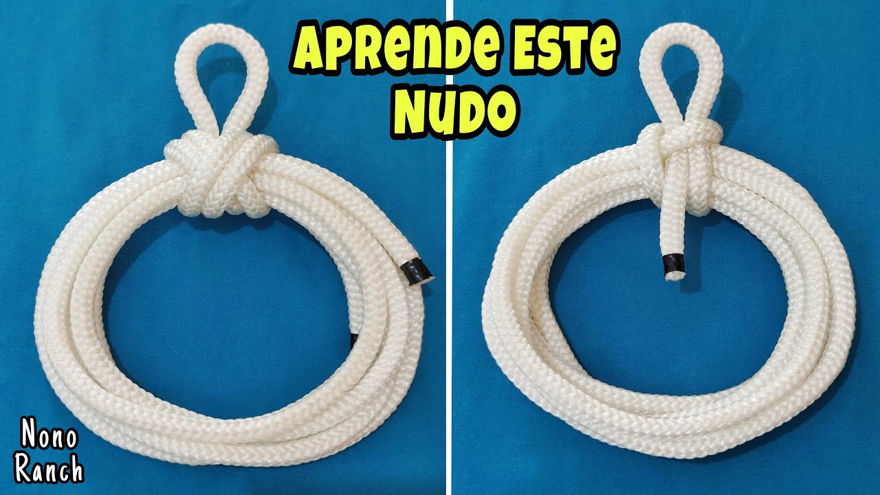 Nudo Para SUJETAR TUS SOGAS 👌