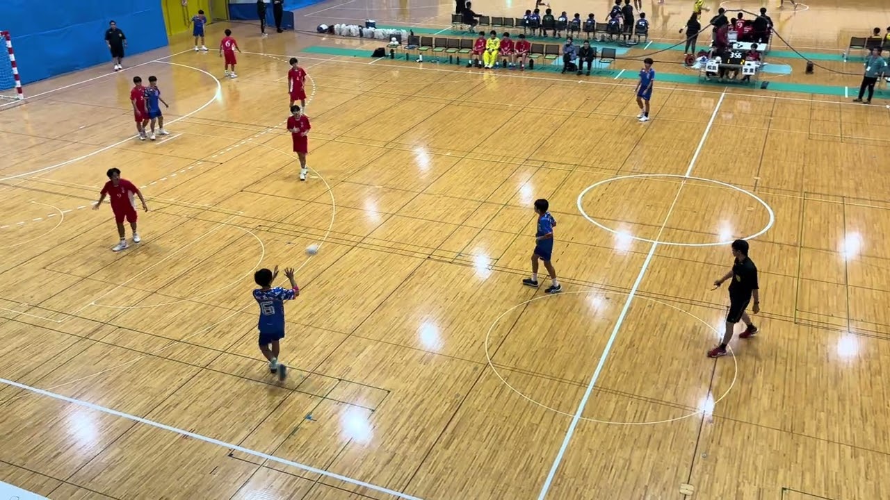 第53回沖縄県中学生新人ハンドボール競技大会_2回戦_vs 宮里_前半①_20260117