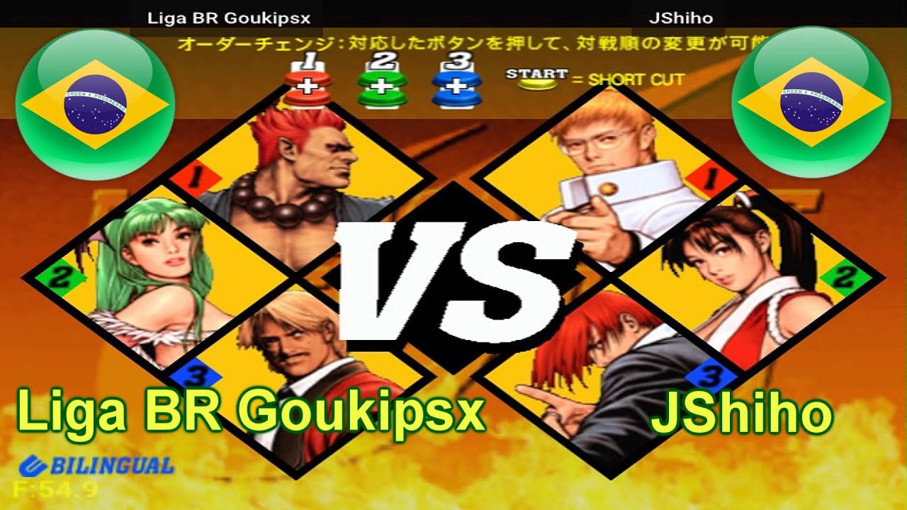Capcom vs. SNK 2: Mark of the Millennium 2001 - Liga BR Goukipsx vs JShiho