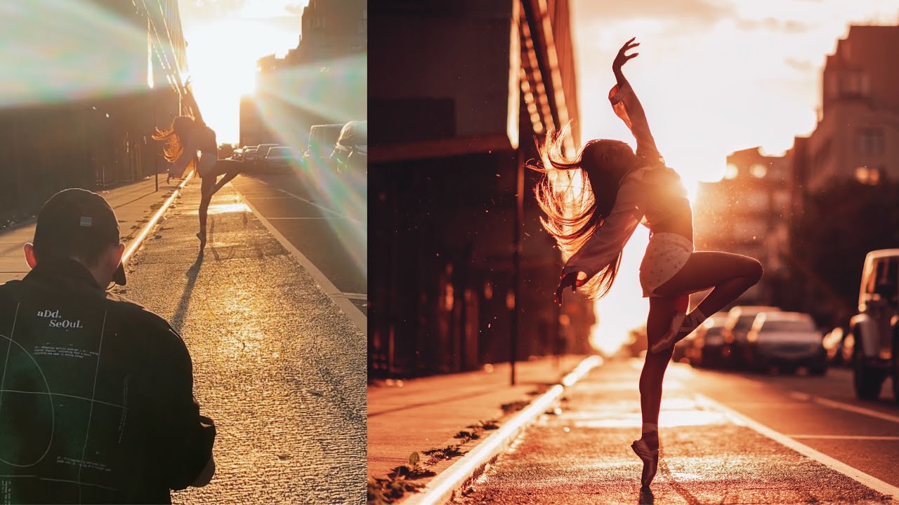 Portrait vs. Dance Photoshoot, Behind the Scenes
