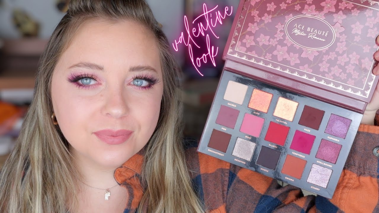 ACE BEAUTE MYSTIC ROMANCE PALETTE | BOXYCHARM BY IPSY FEBRUARY 2024 | VALENTINE'S DAY LOOK