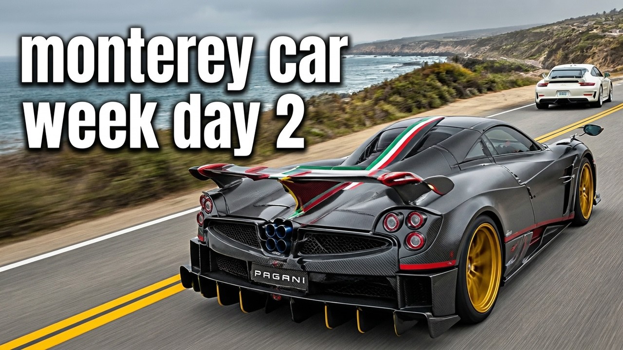 Hypercars Start Taking Over Monterey In Day 2 Of Car Week