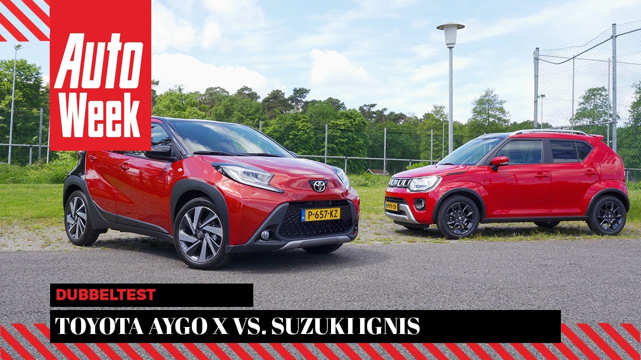 Toyota Aygo X vs. Suzuki Ignis - Dubbeltest