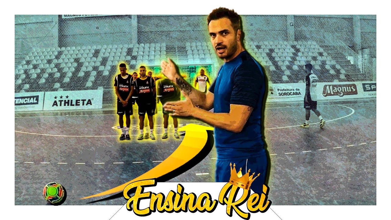 Aprenda jogadas ensaiadas de falta com Falcão e deite na pelada!