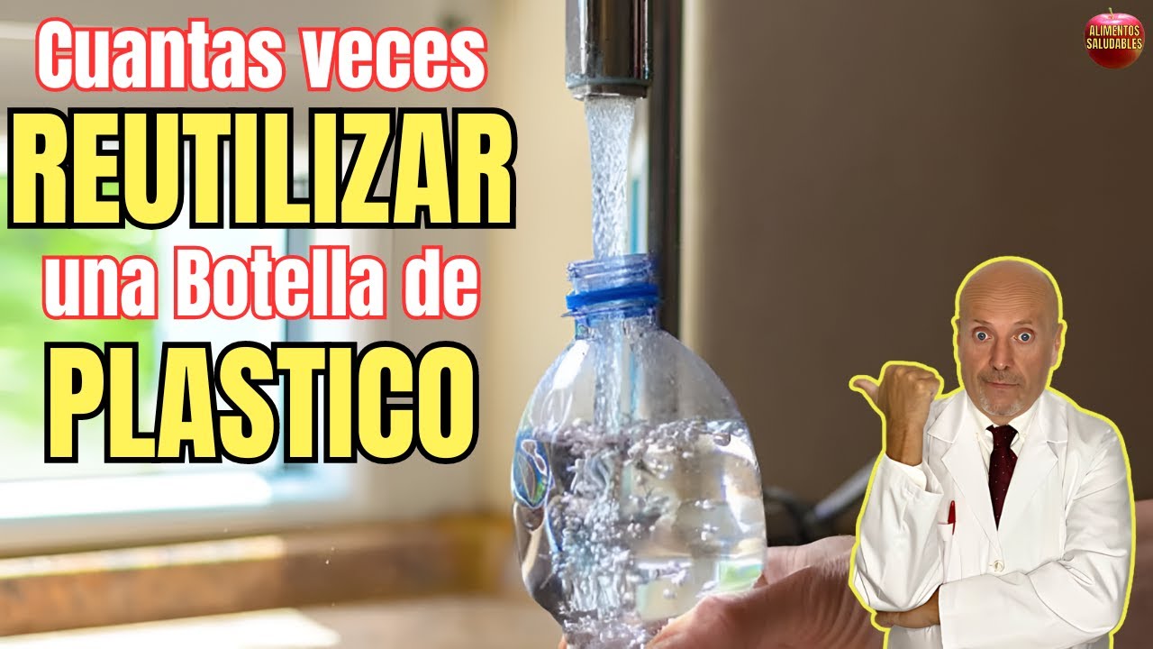 🩵 ¿CUANTAS VECES REUTILIZAR UNA BOTELLA DE PLATICO? RIESGOS PARA LA SALUD ASOCIADOS 🩵