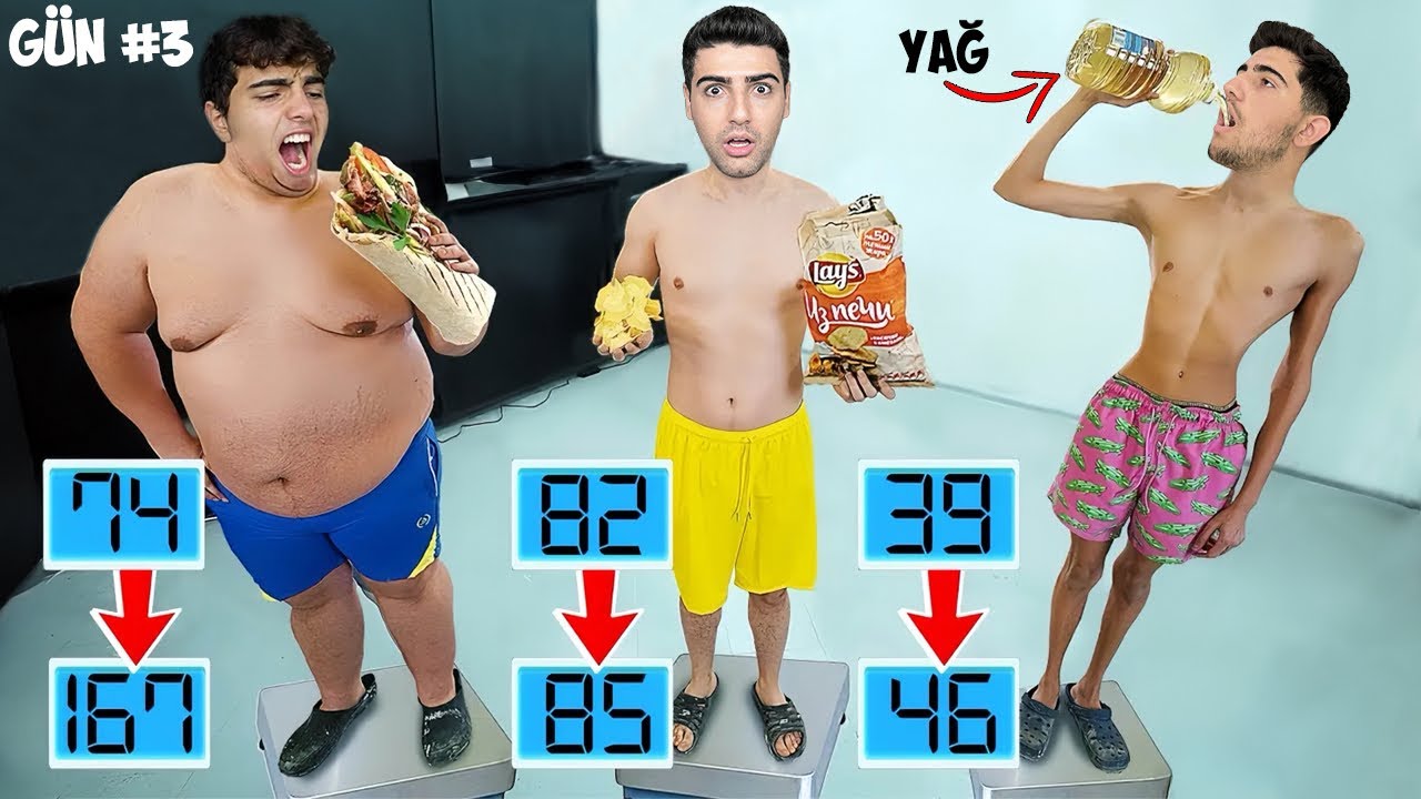 24 SAAT EN ÇOK KİLO ALAN KAZANIR !? *Challenge*