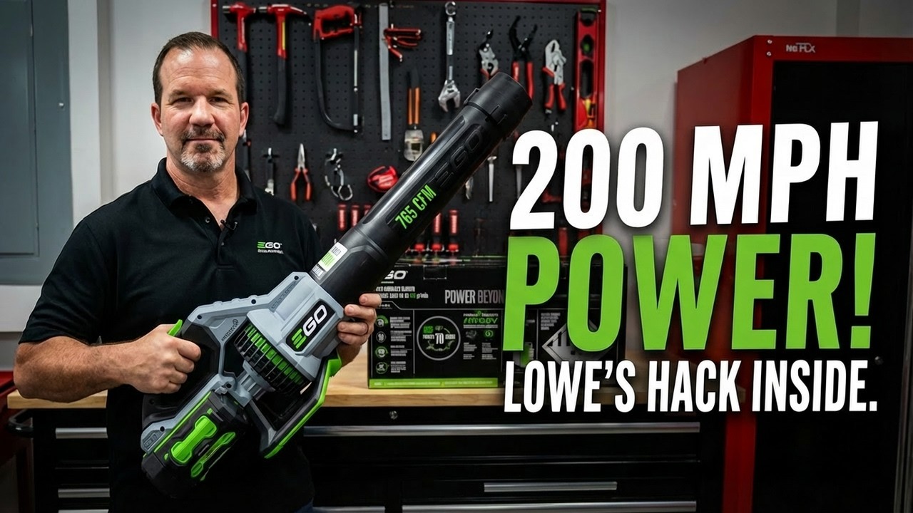 Ego Blower  765 CFM 200 mph Review LB7654 #lowesfinds #lowespartner